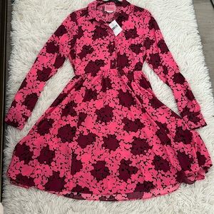 Kate spade bubble dot smocked dress.